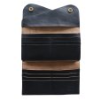 画像6: DAPPER'S ダッパーズ Lot,1794 Horsehide Double Flap Wallet ホースハイド ダブルフラップ ウォレットマリアム社 フルベジタブルタンニング 馬革 ジッパー WALDES社 30’sタイプ BRASS スナップボタン エイジング