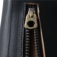 画像9: DAPPER'S ダッパーズ Lot,1794 Horsehide Double Flap Wallet ホースハイド ダブルフラップ ウォレットマリアム社 フルベジタブルタンニング 馬革 ジッパー WALDES社 30’sタイプ BRASS スナップボタン エイジング