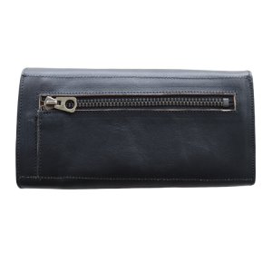 画像3: DAPPER'S ダッパーズ Lot,1794 Horsehide Double Flap Wallet ホースハイド ダブルフラップ ウォレットマリアム社 フルベジタブルタンニング 馬革 ジッパー WALDES社 30’sタイプ BRASS スナップボタン エイジング