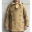 画像2: DALEE'S&CO ダリーズ by DELUXEWARE バイ デラックスウエア MJ3801 1938s MOTOR JACKET モータージャケット MODEL38から継承するジャケット モーターサイクルジャケット ダブルブレス形状 チンストラップ 背ヨーク オーバージャケット 綿 100％ madeinjapan 日本製 (2)