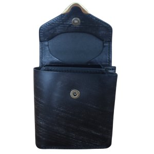 画像3: 池之端銀革店 Cramp Cr-928 UKブライドル ギャルソンスリムウォレット 大容量コインケース スリムウォレット ギャルソンコインポケット 2つ折りウォレット 最小クラス 収納力 ブライドルレザー  革製品 日本製