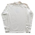 画像4: DELUXEWARE デラックスウエア M300-00 MOCK NECK KNIT モックネックニット ジャケットインナー 最薄吊裏毛 サーマル並みの保温力 天竺のような使い勝手 モックネックタイプ 日本製