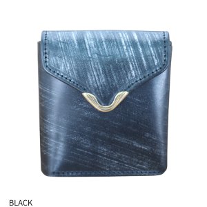 画像10: 池之端銀革店 Cramp Cr-928 UKブライドル ギャルソンスリムウォレット 大容量コインケース スリムウォレット ギャルソンコインポケット 2つ折りウォレット 最小クラス 収納力 ブライドルレザー  革製品 日本製