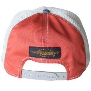 画像5: TOYS McCOY トイズマッコイ TMA2525 MESH CAP SNOOPY "FLYING ACE" メッシュキャップ スヌーピー フライングエース トリコロールカラー 刺繍製パッチ 帽子 アメカジキャップ 日本製 madeinjapan