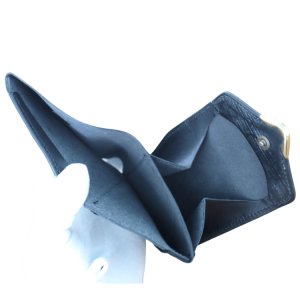 画像9: 池之端銀革店 Cramp Cr-928 UKブライドル ギャルソンスリムウォレット 大容量コインケース スリムウォレット ギャルソンコインポケット 2つ折りウォレット 最小クラス 収納力 ブライドルレザー  革製品 日本製