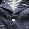 画像10: SAMURAI JEANS サムライジーンズ SJCA-SC01 サムライコットンデニムカバーオール 10oz セルビッチデニム 50‘ｓビンテージカバーオールベース ラグランスリーブ キナリ糸トリプルステッチ 巻縫い ワークウェア コットン柄 純銀鍍金 鉄製ボタン