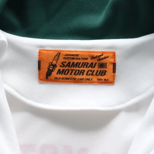 画像9: SAMURAIJEANS サムライジーンズ SMJS25-101 SAMURAICLUB サムライ倶楽部 ジャージ SAMURAI MOTOR CLUB サムライモータークラブ ニットスムース生地 ポリエステル100％ 吸湿 速乾性日本製