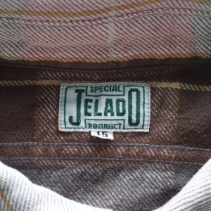画像6: JELADO ジェラード JP12108 Unionworkers Shirt Regular ユニオンワーカーズシャツ レギュラー 定番 ネルシャツ 別注ネル生地 ヴィンテージ感 レギュラーサイズ 快適な着心地 保温性 ユーズド加工
