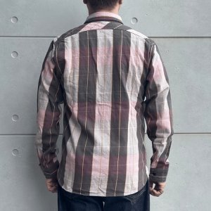 画像3: JELADO ジェラード JP12108 Unionworkers Shirt Regular ユニオンワーカーズシャツ レギュラー 定番 ネルシャツ 別注ネル生地 ヴィンテージ感 レギュラーサイズ 快適な着心地 保温性 ユーズド加工