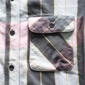 画像7: JELADO ジェラード JP12108 Unionworkers Shirt Regular ユニオンワーカーズシャツ レギュラー 定番 ネルシャツ 別注ネル生地 ヴィンテージ感 レギュラーサイズ 快適な着心地 保温性 ユーズド加工