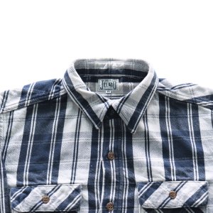 画像13: JELADO ジェラード JP12108 Unionworkers Shirt Regular ユニオンワーカーズシャツ レギュラー 定番 ネルシャツ 別注ネル生地 ヴィンテージ感 レギュラーサイズ 快適な着心地 保温性 ユーズド加工