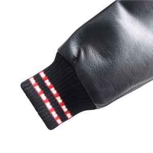 画像10: Y'2 LEATHER ワイツーレザー SB-93 STEER OIL PHARAOH JACKET ステアオイルファラオジャケット リブジャケット 牛革 革厚約1.3ｍｍ 柔らかい着心地 ナイロンキルティング仕様 保温性 スナップボタン 日本製