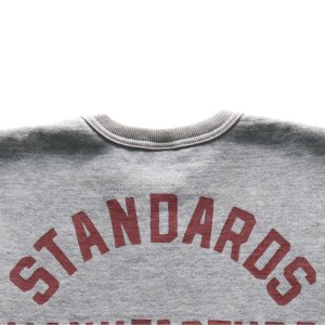 画像14: DELUXEWARE デラックスウエア S101-45 SWEAT STANDARD スウェット スタンダード 20oz HEAVY KNIT 最高密度スウェット 定番品 しっかりとした質感 高保温性 限界密度の極厚吊裏毛 裏起毛 日本製