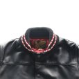 画像5: Y'2 LEATHER ワイツーレザー SB-93 STEER OIL PHARAOH JACKET ステアオイルファラオジャケット リブジャケット 牛革 革厚約1.3ｍｍ 柔らかい着心地 ナイロンキルティング仕様 保温性 スナップボタン 日本製
