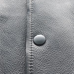 画像8: Y'2 LEATHER ワイツーレザー SB-93 STEER OIL PHARAOH JACKET ステアオイルファラオジャケット リブジャケット 牛革 革厚約1.3ｍｍ 柔らかい着心地 ナイロンキルティング仕様 保温性 スナップボタン 日本製