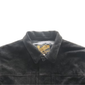 画像5: Y'2 LEATHER ワイツーレザー HSB-140-T HORSE ROUGHOUT WWII Type JACKET ホースラフアウト 大戦モデルGジャン T-BACK仕様 suede ラフアウトレザー rough out leather レザージャケット leather jacket 天然 馬革 本革 日本製 madeinjapan