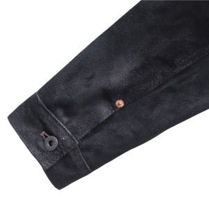 画像11: Y'2 LEATHER ワイツーレザー HSB-140-T HORSE ROUGHOUT WWII Type JACKET ホースラフアウト 大戦モデルGジャン T-BACK仕様 suede ラフアウトレザー rough out leather レザージャケット leather jacket 天然 馬革 本革 日本製 madeinjapan