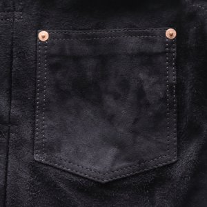 画像9: Y'2 LEATHER ワイツーレザー HSB-140-T HORSE ROUGHOUT WWII Type JACKET ホースラフアウト 大戦モデルGジャン T-BACK仕様 suede ラフアウトレザー rough out leather レザージャケット leather jacket 天然 馬革 本革 日本製 madeinjapan