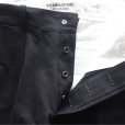 画像15: Wearmasters ウエアマスターズ Lot.344 Heritage Denim Trousers ヘリテージ デニム トラウザース ワークパンツ スラックス work pants denim slacks レギュラーフィット regular fit ムラ糸インディゴデニム ブラックデニム Uneven yarn indigo denim コットン cotton 日本製 madeinjapan