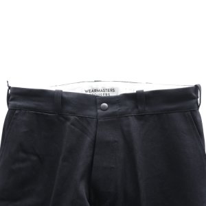 画像14: Wearmasters ウエアマスターズ Lot.344 Heritage Denim Trousers ヘリテージ デニム トラウザース ワークパンツ スラックス work pants denim slacks レギュラーフィット regular fit ムラ糸インディゴデニム ブラックデニム Uneven yarn indigo denim コットン cotton 日本製 madeinjapan