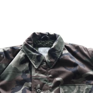 画像5: BUZZ RICKSON'S バズリクソンズ BR15763 Type DECK A-2 “BUZZ RICKSON MFG. CO.” CAMOUFLAGE VERSION カモフラージュバージョン デッキA-2ジャケット 米海軍 甲板作業用ジャケットN-1の後継モデル コットン・ナイロンの混紡生地 ウッドランドのカモフラージュ生地