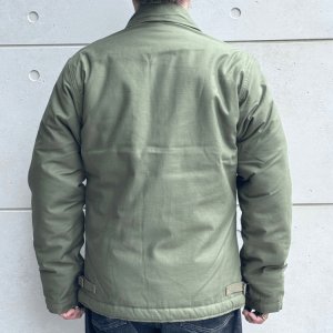 画像3: BUZZ RICKSON'S バズリクソンズ BR14956 Type DECK A-2 “BUZZ RICKSON MFG. CO.”  デッキA-2ジャケット 米海軍 甲板作業用ジャケットN-1の後継モデル バックサテン地 ナイロンボア ユーティリティージャケット U.S.NAVY