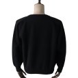 画像3: DAPPER'S ダッパーズ 1811 Binder Crew Neck Sweat Flocky Print Design Model バインダークルーネックスウェット フロッキープリントデザインモデル 電着フロッキープリントスウェットシリーズ 先起毛加工 ふっくらした柔らかさ
