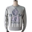 画像2: TOYS McCOY トイズマッコイ TMC2545 HEAVYWEIGHT SWEAT MARILYN MONROE "ANYTHING GOES" ヘヴィウエイトスウェット マリリンモンロー ヴィンテージピース 吊り編み機による丸胴 肉厚な質感と保温性の高い裏起毛 (2)
