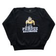 画像4: DAPPER'S ダッパーズ 1811 Binder Crew Neck Sweat Flocky Print Design Model バインダークルーネックスウェット フロッキープリントデザインモデル 電着フロッキープリントスウェットシリーズ 先起毛加工 ふっくらした柔らかさ