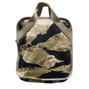 画像3: BUZZ RICKSON'S バズリクソンズ BR02878 SUIT-PNEUMATIC ANTI-G, TYPE G-3A TIGER CAMOUFLAGE BAG バッグ ゴールドタイガー カモフラージュ生地 バズリクソンズオリジナル パイピング仕様 大戦型TALONジッパー
