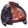 画像11: BUZZ RICKSON'S バズリクソンズ BR80661 Type AN6552 “AMERICAN SPORTSWEAR CO.” M-422Aの後継モデル ゴートスキン ARMY NAVY US 黒い酸化処理を施したジッパー 朱色の美しいライニング AMERICAN SPORTWEAR社 美しいシボ