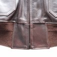 画像8: BUZZ RICKSON'S バズリクソンズ BR80661 Type AN6552 “AMERICAN SPORTSWEAR CO.” M-422Aの後継モデル ゴートスキン ARMY NAVY US 黒い酸化処理を施したジッパー 朱色の美しいライニング AMERICAN SPORTWEAR社 美しいシボ