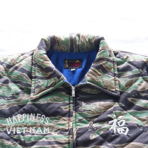 画像6: TAILOR TOYO テーラー東洋 TT15799 Mid 1960s Style Vietnam Liner Jacket “VIET-NAM MAP” ベトナムライナージャケット ベトナムマップ ベトジャン ベトナム戦争 カスタムオーダー品 マップ柄 瓢箪型のキルティング ナイロンリップストップ 防寒性 タイガーストライプ