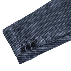 画像8: ORGUEIL オルゲイユ OR-4325 Indigo Dobby Jacket インディゴドビージャケット 1900 年代初頭 サックジャケットベース クラシックスタイル インディゴ染料 ドビーストライプ生地 エイジング ナットボタン