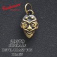 画像1: CUSHMAN クッシュマン 29379 DEVIL BRASS TOP BRASS デビルブラストップ ブラス デビルチャーム ペンダントトップ キーホルダー ファスナーチャーム 1950年代 ガムボールマシーン景品 (1)