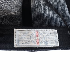 画像9: SAMURAI JEANS サムライジーンズ SJ301HN-17oz デニムハンチング 17oz零+ セルビッチデニム デニムハンチングキャップ 零+生地 濃色インディゴ 激しい色落ち アタリ感 経年変化 日本製