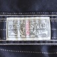 画像15: SUGAR CANE シュガーケーン SC29585 FICTION ROMANCE 8.5oz. BLACK WABASH STRIPE WORK SHIRT ブラックウォバッシュ ストライプワークシャツ ブラックの硫化染料でベース ドットストライプ ヴィンテージウェア