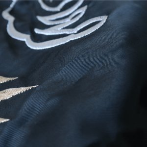 画像19: TAILOR TOYO テーラー東洋 TT15795 Mid 1950s Style Velveteen (Two-tone) × Acetate Souvenir Jacket “WHITE DRAGON” × “EAGLE” 別珍スカジャン  白龍 リバーシブル 鷲 2色の別珍生地 2トーン サテン生地 スーベニアジャケット