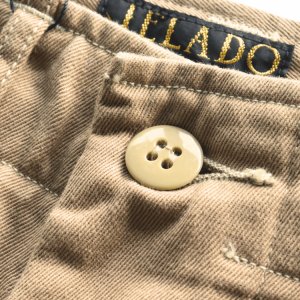画像9: JELADO ジェラード AG94341A 41 Khaki Lastresort Chino Cloth ラストリゾート チノクロス チノパン ディープサウスコットン スレン染料 新41KHAKI 股上深くワタリ太め ワークパンツ made in japan