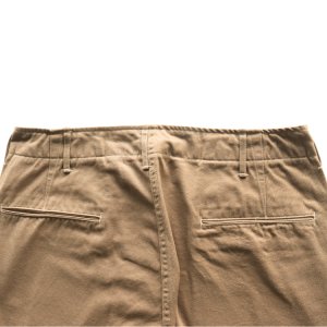 画像15: JELADO ジェラード AG94341A 41 Khaki Lastresort Chino Cloth ラストリゾート チノクロス チノパン ディープサウスコットン スレン染料 新41KHAKI 股上深くワタリ太め ワークパンツ made in japan