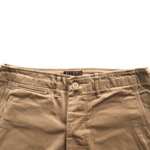 画像6: JELADO ジェラード AG94341A 41 Khaki Lastresort Chino Cloth ラストリゾート チノクロス チノパン ディープサウスコットン スレン染料 新41KHAKI 股上深くワタリ太め ワークパンツ made in japan