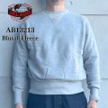 JELADO ジェラード AB13213 Blutal Fleece ブルータルフリース スウェット 両V杢グレースウェット REBUILT リベルト ヴィンテージスウェット トレーナー フリース