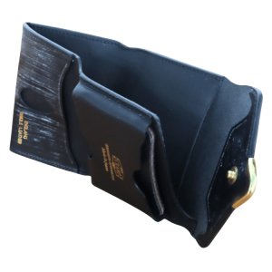 画像5: 池之端銀革店 Cramp Cr-920 UKブライドル コンパクトウォレット ミニ財布 コンパクトウォレット カードケースサイズ アンティーク UKブライドルレザー 最小クラス 革製品 日本製