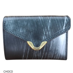 画像15: 池之端銀革店 Cramp Cr-920 UKブライドル コンパクトウォレット ミニ財布 コンパクトウォレット カードケースサイズ アンティーク UKブライドルレザー 最小クラス 革製品 日本製