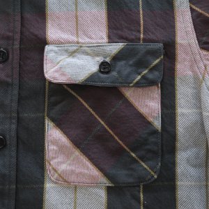 画像7: JELADO ジェラード JP12106 Unionworkers Shirt Short ユニオンワーカーズシャツ ショート ネルシャツ 別注ネル生地 定番 ヴィンテージ感 レギュラーサイズ 快適な着心地 保温性 ユーズド加工