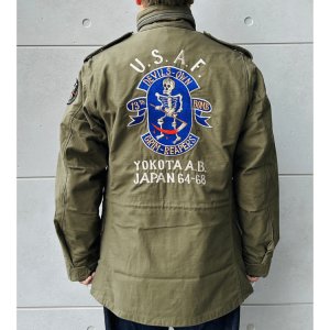 画像3: BUZZ RICKSON'S バズリクソンズ BR15804 Type M-65 “BUZZ RICKSON MFG. CO.” 13th BOMB. SQ. "GRIM REAPERS" 第13爆撃飛行隊 グリムリーパーズ ミリタリージャケット M-65 フィールドジャケット U.S.ARMY
