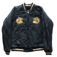 画像16: TAILOR TOYO テーラー東洋 TT15792-128 Mid 1950s Style Velveteen Souvenir Jacket “ROARING TIGER” × “JAPAN MAP” 別珍スーベニアジャケット 別珍 スカジャン 虎 日本地図リバーシブル 2トーン サテン生地 スーベニアジャケット 刺繍