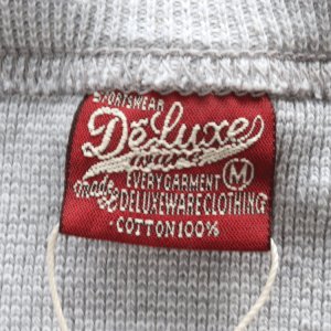 画像9: DELUXEWARE デラックスウエア RVW-RV 40S SIDE PANEL サイドパネル スウェット ヘビーニット 20oz スウェットシャツ 限界密度の極厚吊裏毛 裏起毛 高保温性 綿 100％ 日本製