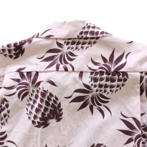 画像12: SUN SURF サンサーフ SS29580 L/S CORDUROY OPEN SHIRT “DUKE'S PINEAPPLE” 長袖 アロハシャツ デューク・カハナモク パイナップル コットン100%