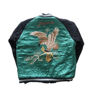 画像18: TAILOR TOYO テーラー東洋 TT15809-119 Mid 1950s Style Velveteen × Acetate Quilted Souvenir Jacket “Stencil Paint” TOYO ENTERPRISE 60th Anniversary Special Edition “TIGER HEAD” × “EAGLE” 別珍スカジャン 白虎 鷲 リバーシブル スーベニアジャケット 刺繍 東洋エンタープライズ60周年記念 スペシャルエディション